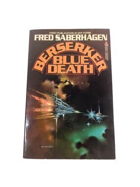 Berserker Blue Death Fred Saberhagen 1985 First TOR Science Fiction Paperback
